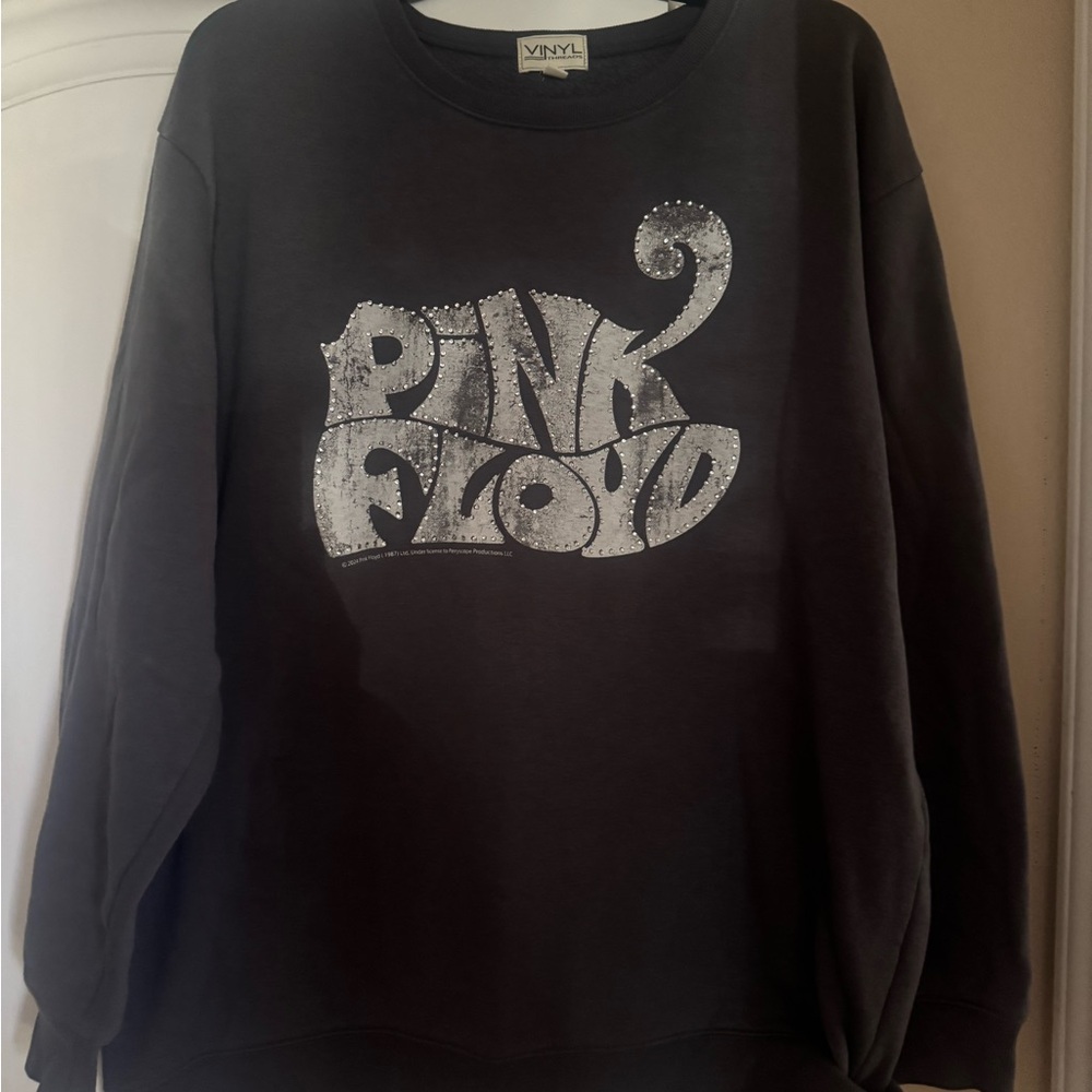 Black Graphic Sweatshirt